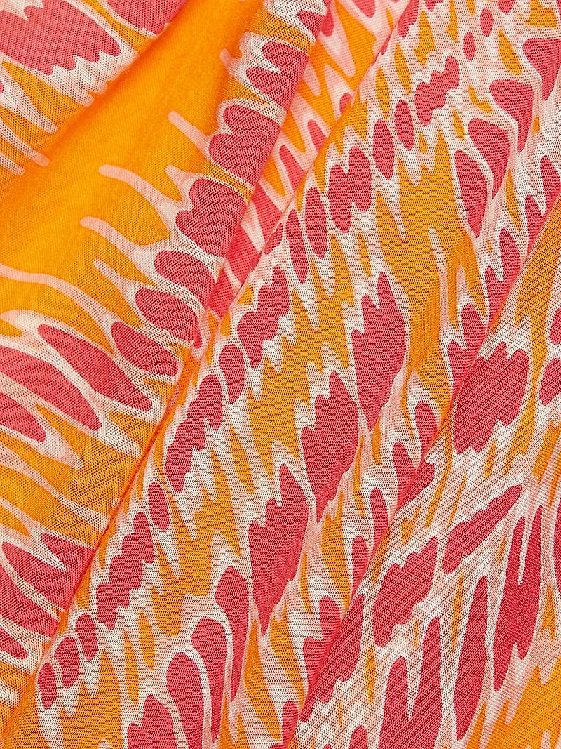 Calla Abstract Halterneck Minidress