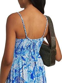 Cara Floral V-Neck Maxi Dress