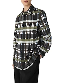 Checked Cotton Shirt