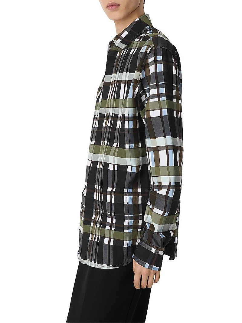 Checked Cotton Shirt