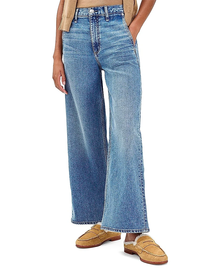 Carter Suede Shearling-Lined Mules