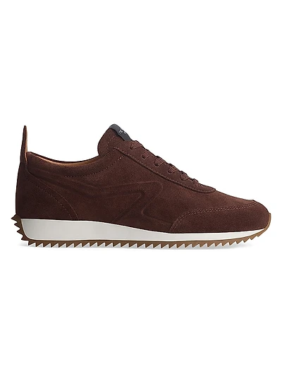 Retro Runner Suede Low-Top Sneakers