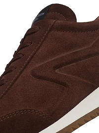 Retro Runner Suede Low-Top Sneakers