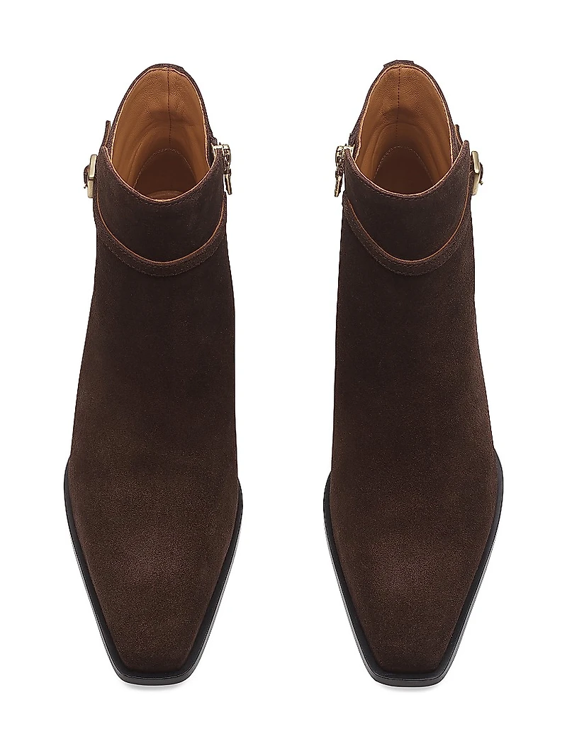 Joni 55MM Suede Ankle Boots