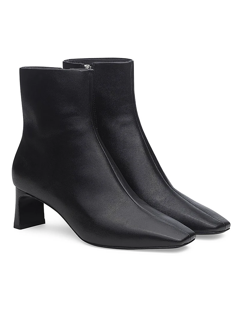 Avery 60MM Leather Ankle Boots