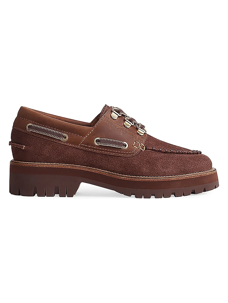 Cameron 70MM Leather Boat Shoes