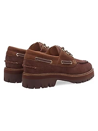 Cameron 70MM Leather Boat Shoes