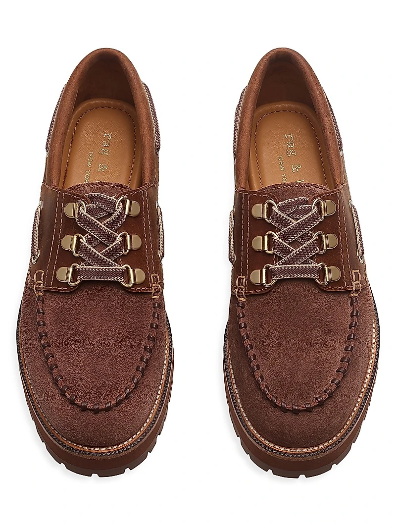 Cameron 70MM Leather Boat Shoes