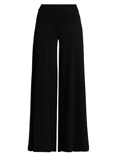 Skyn Relaxed-Fit Wool-Blend Pants