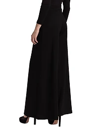 Skyn Relaxed-Fit Wool-Blend Pants