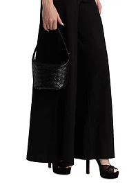 Skyn Relaxed-Fit Wool-Blend Pants