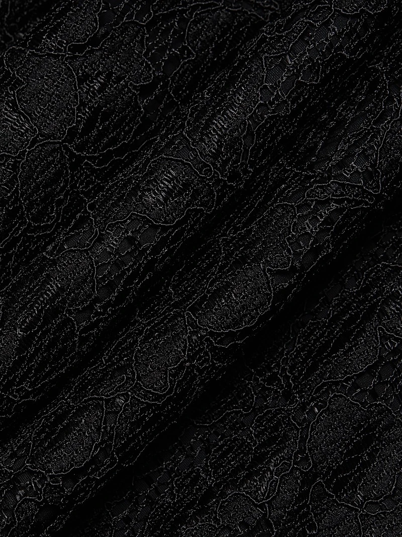 Brett Lace Straight-Leg Pants