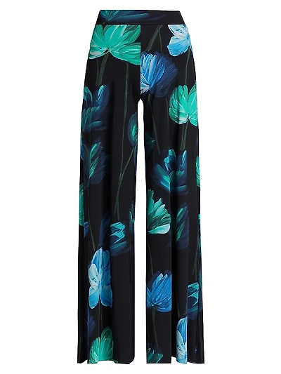 Skyla Floral Wide-Leg Pants