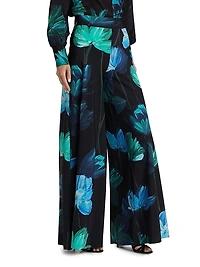Skyla Floral Wide-Leg Pants
