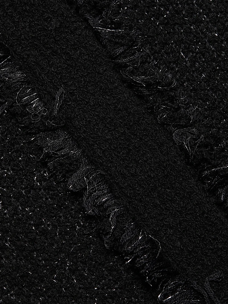 Borant Metallic Tweed Cardigan