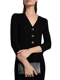 Nuj Pepper Rib-Knit Minidress