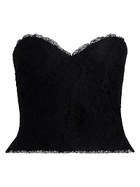 Chrystele Lace Bustier Top