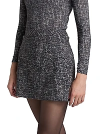 Lulla Printed Miniskirt