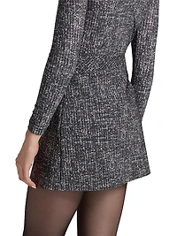 Lulla Printed Miniskirt