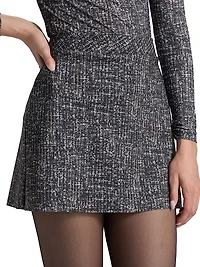 Lulla Printed Miniskirt