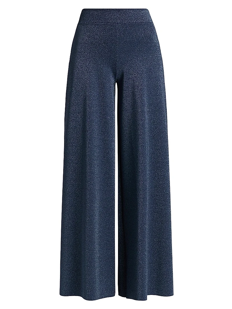 Skylam Relaxed-Fit Wide-Leg Pants
