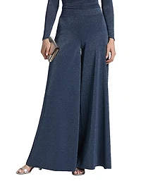Skylam Relaxed-Fit Wide-Leg Pants
