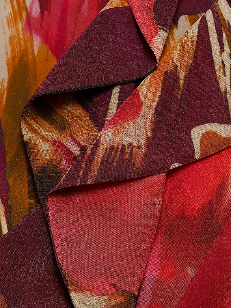 Rottil Floral Silk Chiffon Top