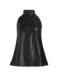 Tiffy Jersey Halterneck Top