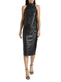 Tiffy Jersey Halterneck Top