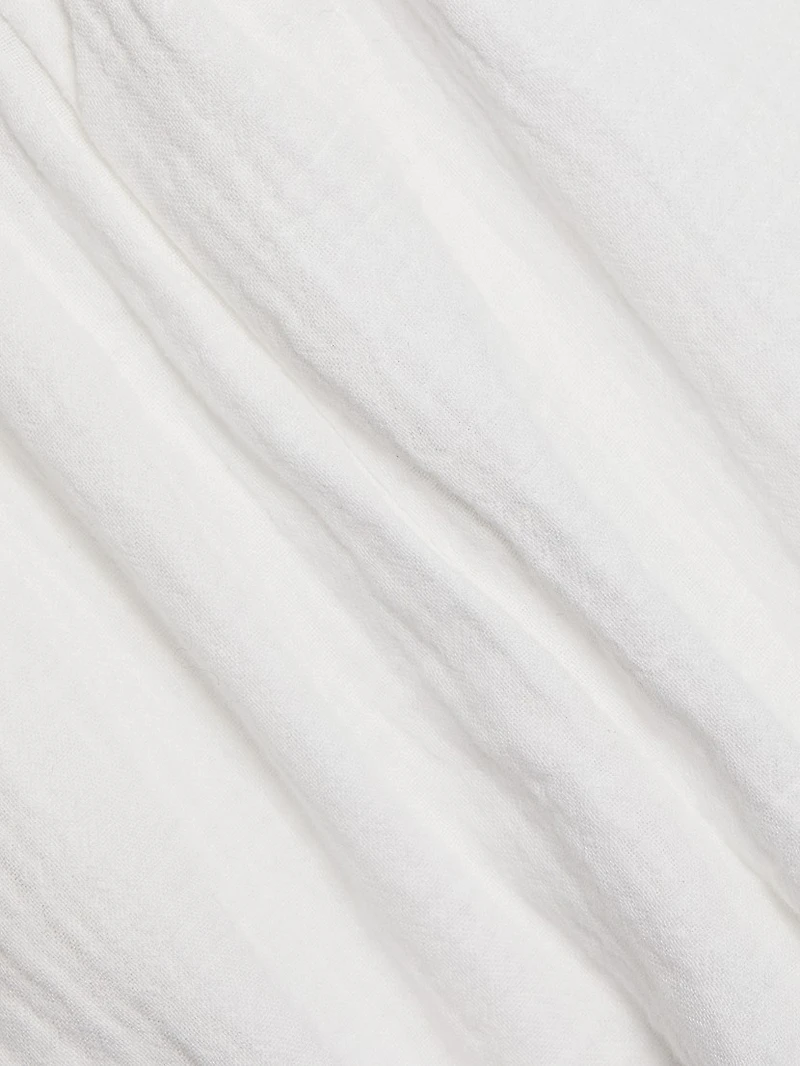 Sunny Contrast-Piped Cotton Shorts