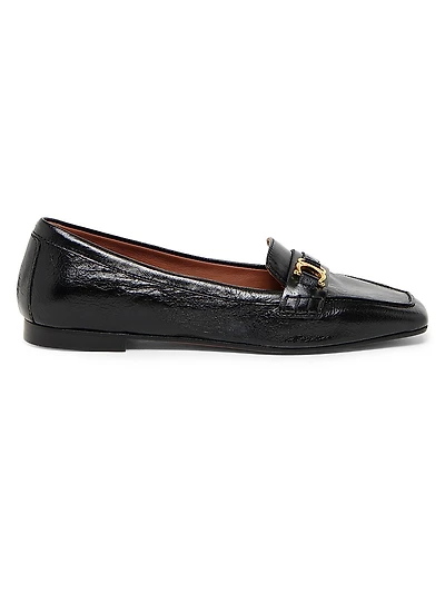 Uptown Leather Bit Loafers