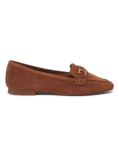 Uptown Suede Bit Loafers