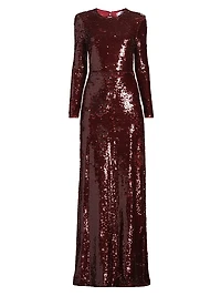 Reese Sequin Column Gown