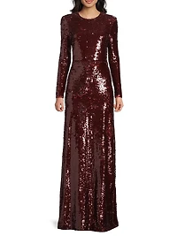Reese Sequin Column Gown