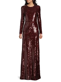 Reese Sequin Column Gown