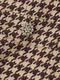 Azalea Houndstooth Minidress