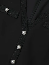 Jolie Embroidered Mini Shirtdress