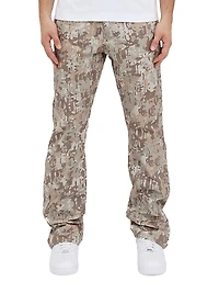 Snap Cotton Twill Carpenter Pants