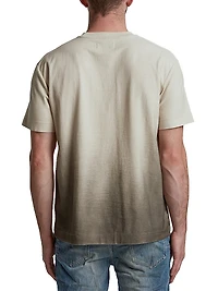 Logo Textured Jersey Crewneck T-Shirt