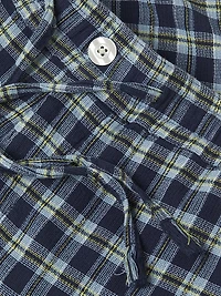 Dune Plaid Fringe Beach Shorts