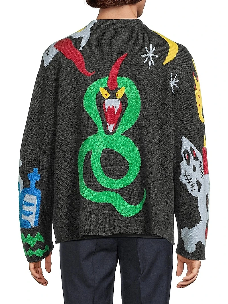 Mythical Creatures Cashmere Cardigan