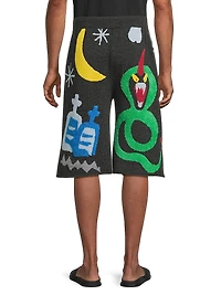 Mythical Creatures Cashmere Shorts