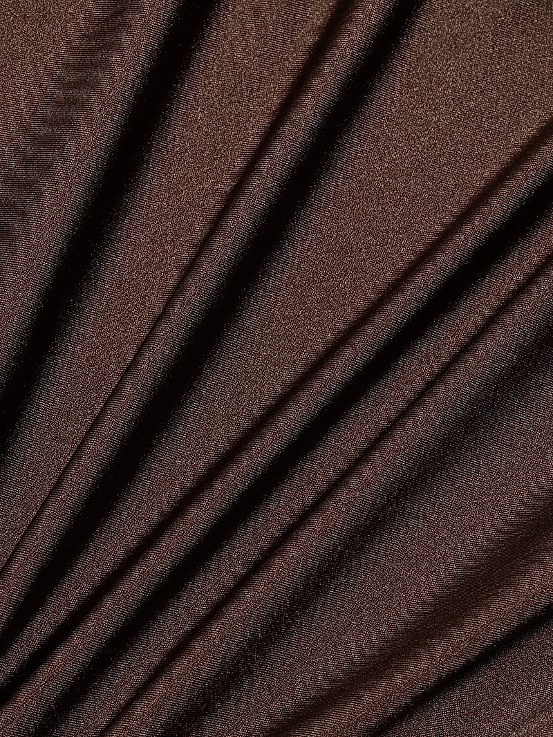 Fallon Ruched Wrap Minidress