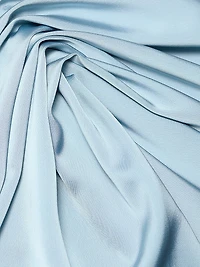 Camilla Satin One-Shoulder Gown