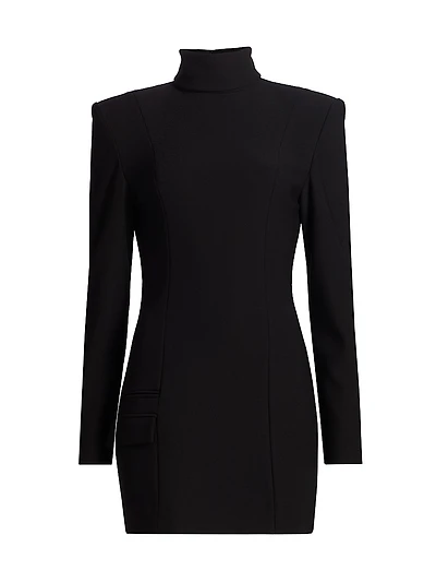 Iris Turtleneck Minidress