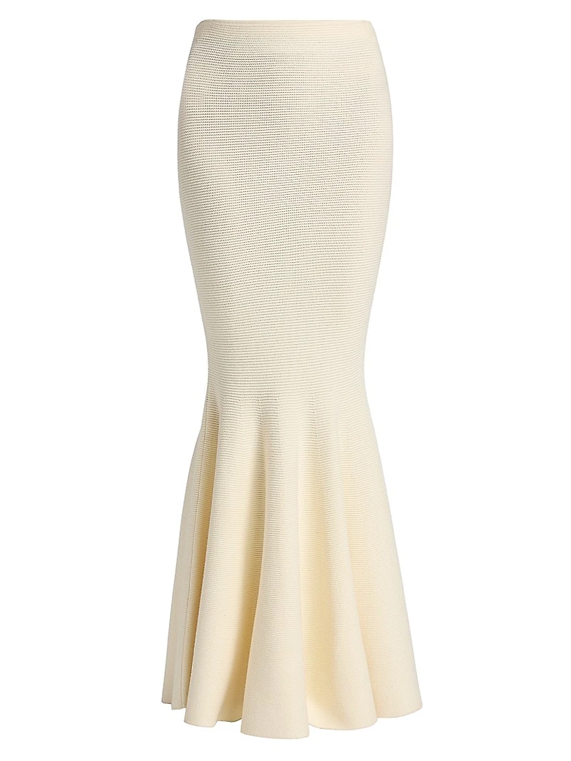 Wesley Knit Trumpet Maxi Skirt