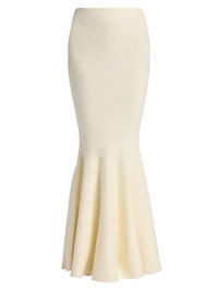 Wesley Knit Trumpet Maxi Skirt