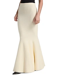 Wesley Knit Trumpet Maxi Skirt