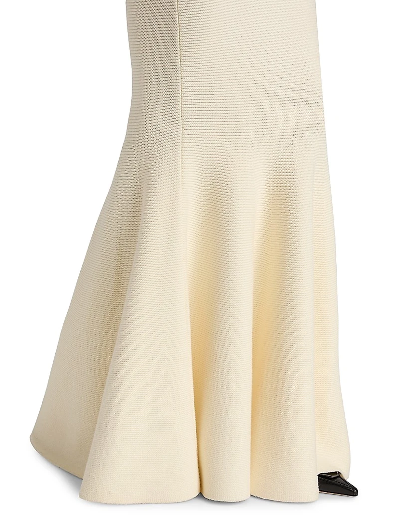 Wesley Knit Trumpet Maxi Skirt