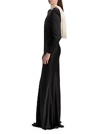 Allegra Charmeuse Trumpet Gown